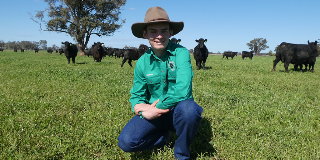 Hamish grew up on a dairy farm in Saint Germains, a small rural locality near Kyabram. In 2023, he became a Neil Black Tertiary Scholar, and recieves $10,000 annually to support costs associated with his studies.